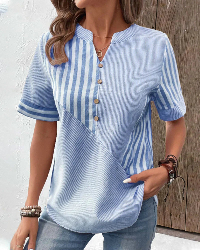 Ginette™ | Artisanal Print Blouse – Lusx Toronto Ginette™ | Artisanal Print Blouse – Lusx Toronto